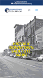 Mobile Screenshot of downtownsault.org